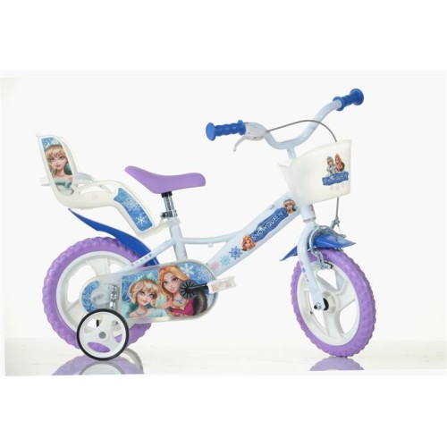 Detský bicykel Dino Bikes 124GLN SNOW QUEEN 12" dievčenské