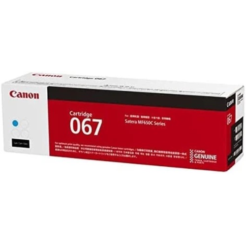 Toner Canon 067 H C azúrový pre tlačiarne Canon i-SENSYS (2350 str./5%)