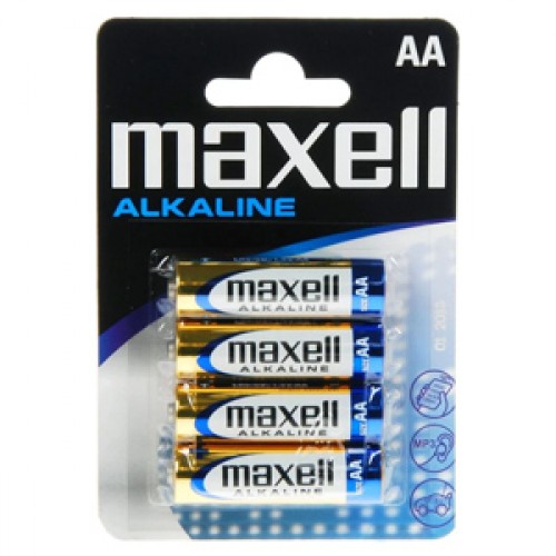 Batérie Maxell Super Alkaline LR6 (AA) 4ks Blister