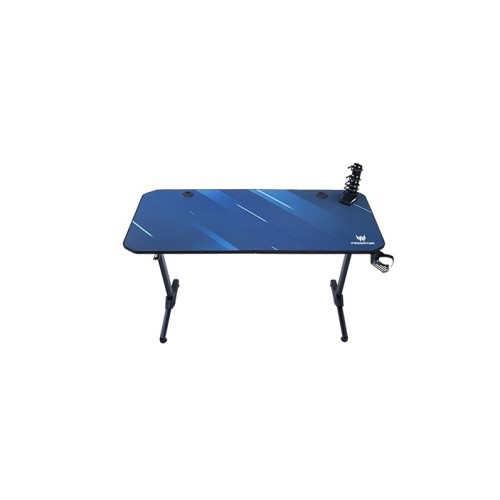 Acer PREDATOR herní stůl, 140cm x 60cm x 75cm, černá/modrá