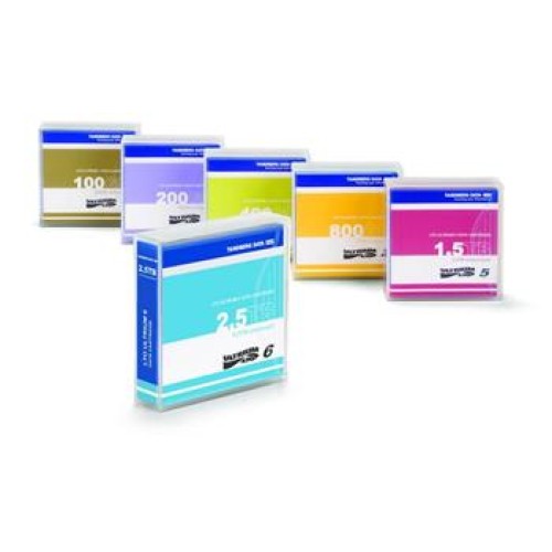 Overland LTO-8 Data Cartridge, 12TB/30TB, pre-labeled, (5-pack; contains 5 pieces)