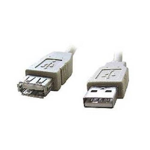 GEMBIRD Kabel USB A-A 3m 2.0 prodlužovací HQ Black, zlacené kontakty