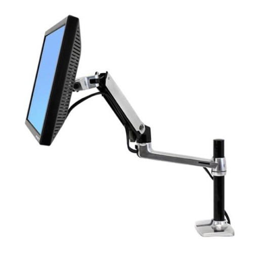 Držiak Ergotron LX Desk Mount LCD Arm, Tall Pole stolní rameno  max 24" LCD,vyšší zákl. tyč