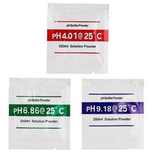 kalibračné vrecká pH 4,00 + pH 6,86 + pH 9,18 (3ks)