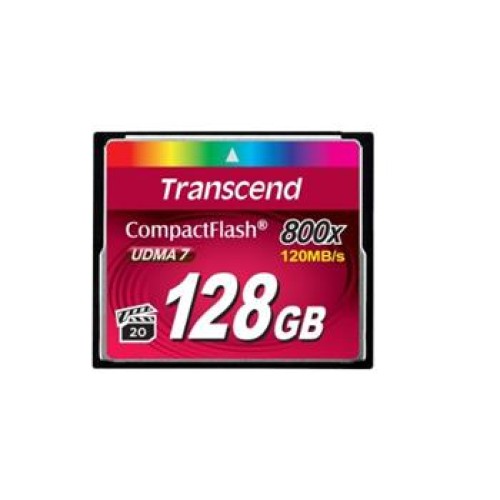 Transcend 128GB CF (800X) paměťová karta