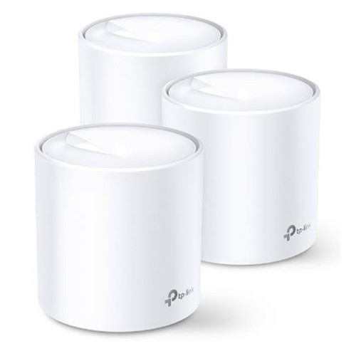 WiFi router TP-Link Deco X20(3-pack) AX1800, WiFi 6, 2x GLAN, / 574Mbps 2,4GHz/ 1201Mbps 5GHz