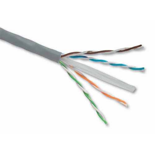 Kábel Solarix UTP Cat6 drát 500m PVC