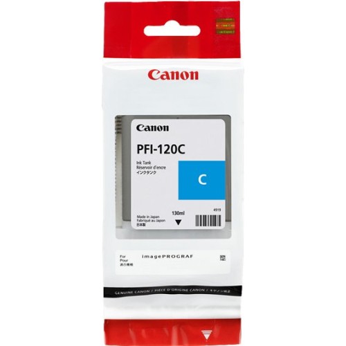 kazeta CANON PFI-120C cyan TM-200/205/300/305 (130ml)