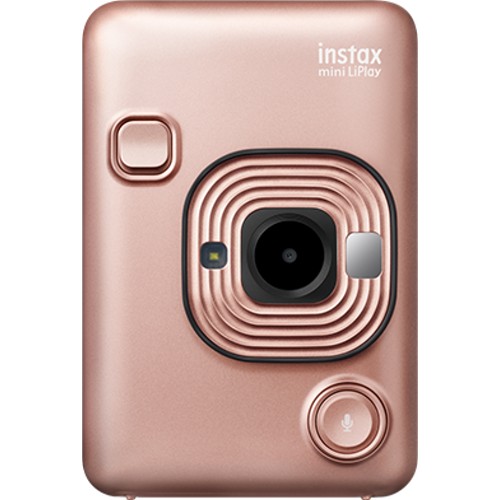 Fotoaparát Fujifilm Instax MINI LIPLAY Blush gold EX D