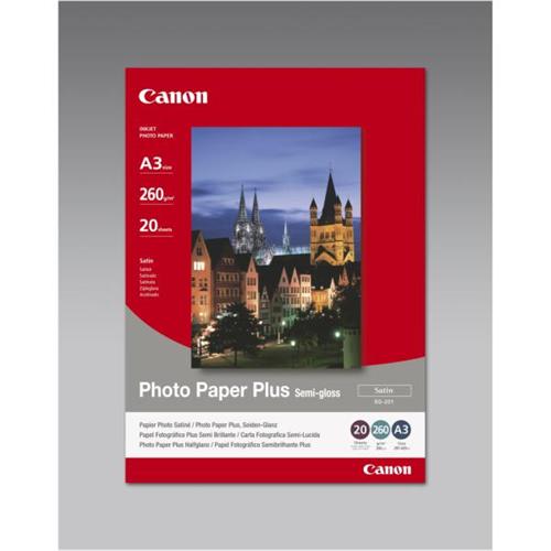 Fotopapier Canon SG-201 A3, saténový, 20ks, 260g/m2