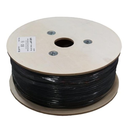Kábel LEXI-Net UTP Cat5e drôt 305m vonkajší dvojplášť PVC+PE čierny