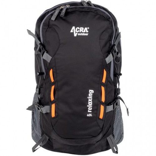 Batoh Acra Relaxing 40 L turistický čierny