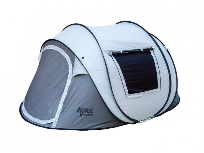 Stan Acra Outdoor ST31 samorozkladacia pre 2-3 osoby - strieborný so zatmavením
