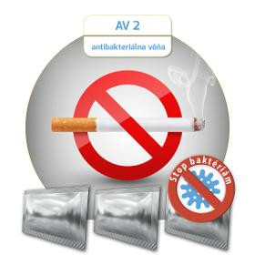 AK AV 2 antibakt. vôňa antitabaco AK
