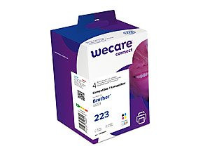 alt. multipack wecare ARMOR pre BROTHER LC223 VAL BP Black+CMY pre DCP-J4120,MFC-J4420,4620,4120,4625,5320,5620,5720 1x12ml/3x6ml