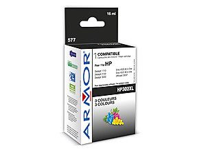 alt. kazeta wecare ARMOR pre HP OJ 3830  Color No.302XL (F6U67AE)  16 ml