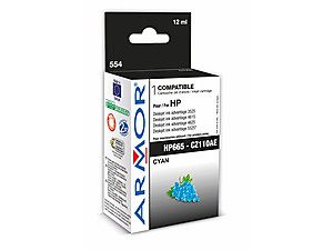 alt. kazeta wecare ARMOR pre HP CZ110AE Cyan pre DJ3525,4615,4625,5525,6525ADVANTAGE 15,5ml (600 str.)