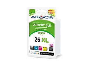alt. multipack wecare ARMOR pre EPSON T263X Black+CMY+PK pre XP510,520,600,700,710,720,800,810 1x21ml/4x14ml str