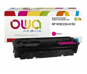 alt. toner OWA ARMOR pre HP W2033X/CF415X pre M454, M479 Magenta 