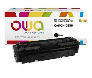 alt. toner OWA ARMOR pre CANON CRG-055H Black i-SENSYNS LBP663Cdw, MF742Cdw (7600 str.)