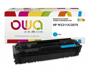 alt. toner OWA ARMOR pre HP W2211X HP207A Cyan (2450 str.)