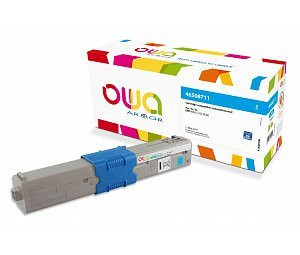 alt. toner OWA ARMOR pre OKI C332/MC363 Cyan, 46508711 (3000 str.)