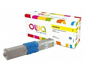 alt. toner OWA ARMOR pre OKI C332/MC363 Yellow, 46508709 (3000 str.)