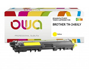 alt. toner OWA ARMOR pre BROTHER TN-248XL Yellow (2300 str.)
