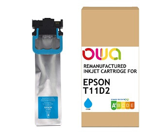 alt. kazeta OWA ARMOR pre EPSON T11D240 XL Cyan WF-C5390DW/WF-C5890DWF (77ml, 7549str.)