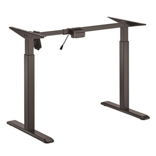 Stôl Brateck el. výškovo nastaviteľná podnož 1 motor, rozsah 710–1190 mm, nosnosť 80 kg