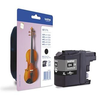 Brother LC-127XLBK (inkoust black,1200 str.@ 5%  draft)