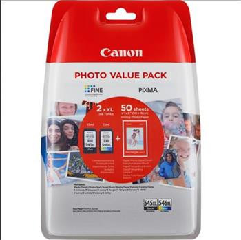 Canon cartridge PG-545XL/CL-546XL+ fotopapír GP 501/Multipack/400str.