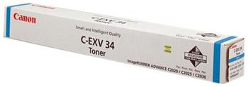 toner CANON C-EXV34 cyan iRAC2020L/iRAC2020i/iRAC2030L/iRAC2030i (19000 str.)