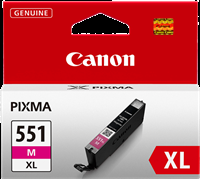 kazeta CANON CLI-551M XL magenta MG 5450/6350, iP 7250, MX 925 (500 str.)