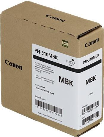 kazeta CANON PFI-310MBK matte black iPF TX-2000/2100/3000/3100/3200/4000/4100/4200 (330 ml)