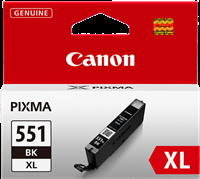 kazeta CANON CLI-551BK XL black MG 5450/6350, iP 7250, MX 925 (500 str.)