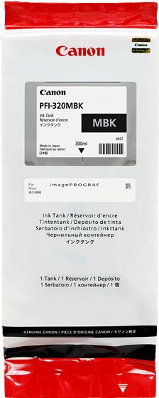 kazeta CANON PFI-320MBK matte black iPF TM-200/205/300/305 (300 ml)