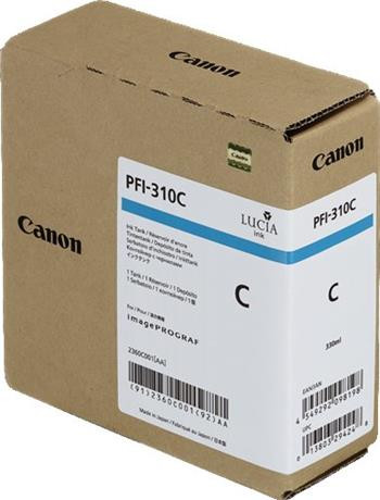 kazeta CANON PFI-310C cyan iPF TX-2000/2100/3000/3100/3200/4000/4100/4200 (330 ml)