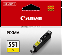 kazeta CANON CLI-551Y yellow MG 5450/6350, iP 7250, MX 925 (330 str.)