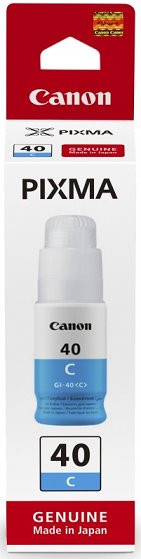 atramentová náplň CANON GI-40C cyan PIXMA G5040/G6040 7 (700 str.)