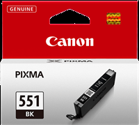 kazeta CANON CLI-551BK black MG 5450/6350, iP 7250, MX 925 (330 str.)