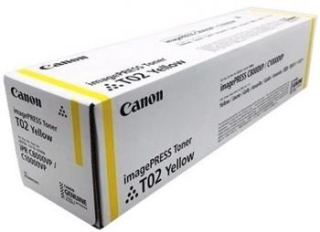 toner CANON T02 yellow iP C8000/C10000 (43000 str.)