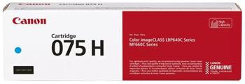 toner CANON CRG-075H cyan i-SENSYS MF644Cdw/667Cdw, LBP646Cdw/647Cdw (2500 str.)
