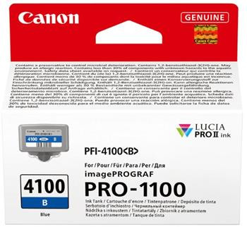 kazeta CANON PFI-4100B Blue iPF PRO-1100 (80 ml)