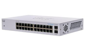 Cisco CBS110 Unmanaged 24-port GE, 2x1G SFP Shared - REFRESH