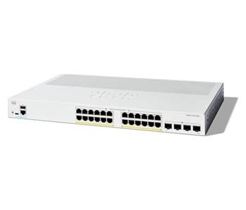 Cisco Catalyst switch C1300-24FP-4G (24xGbE,4xSFP,24xPoE+,375W) - REFRESH