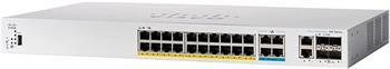 Cisco switch CBS350-24MGP-4X-EU (20xGbE,4x2,5GbE,2x10GbE/SFP+ combo,2xSFP+,24xPoE+,4xPoE++,375W) - REFRESH