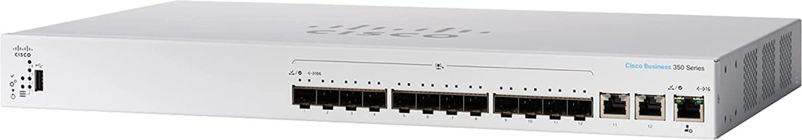 Cisco switch CBS350-12XS-EU (12xSFP+,2x10GbE/SFP+ combo) - REFRESH