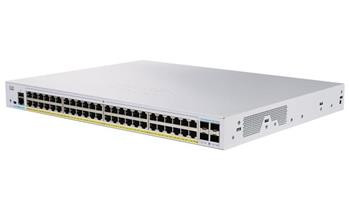 Cisco switch CBS350-48FP-4G-EU (48xGbE,4xSFP,48xPoE+,740W) - REFRESH