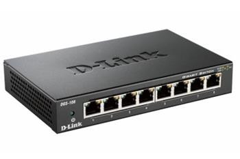 D-Link DGS-108/E 8-port 10/100/1000 Gigabit Metal Housing Desktop Switch